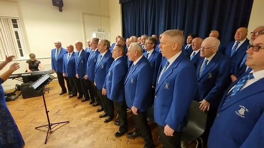 Kenfig Hill & District Male Voice Choir Singing 'Angels' by Robbie Williams | Wales2Win