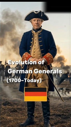 The Evolution of German Generals (1700–Today) 🇩🇪