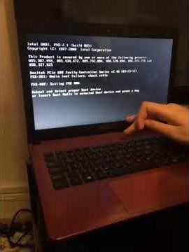 Asus laptop - Reboot and select proper boot device HELP!!