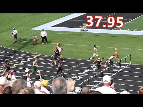 Boys 300m Hurdles Final - 2021 OHSAA D1 State Meet