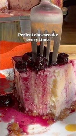 Instant Pot Blueberry Cheesecake (No Oven Needed)