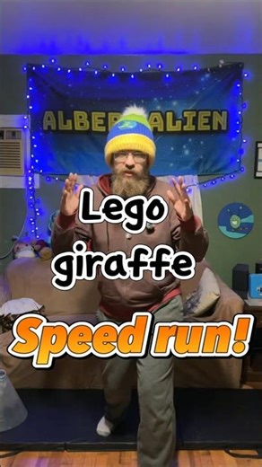 CAN I Build a LEGO Giraffe in ONLY 30 SECONDS?