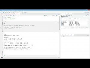 How to Calculate Root Mean Squared Error (RMSE) of a Model in R. [HD]