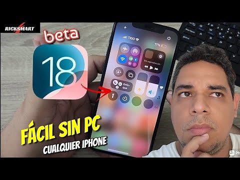 Como actualizar cualquier iphone a IOS 18 sin PC fácil y rápido XR IPhones 11, 12, 13, 14, 15