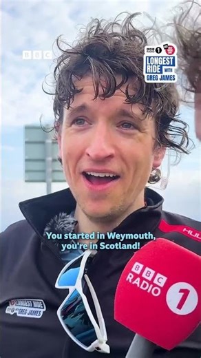 Greg Arrives In Scotland | #comicrelief #radio1slongestride