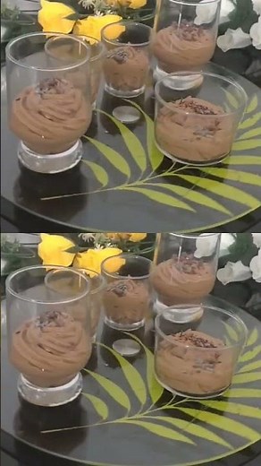 Chocolate mascarpone mousse ⁉️❤️😮 #food #culinaryart #subscribe #kitchenmakeover #mousse #677