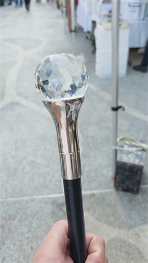 This is the kind of cane that is sold at a flea market.