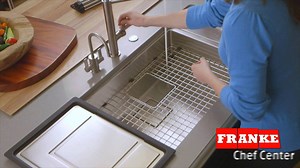 5.8K views · 22 reactions | Today's Feature Friday is Ferguson San Antonio Showroom's Spotlight on our Chef Center! "Franke developed the perfect sink for [a] new environment, which, at the same time is an entertainment center, but still fills the purpose of a classic sink." Watch their video to see the other benefits of the Franke Chef Center. | Franke | Facebook
