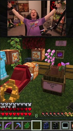 Philza Tries to wake up the whole Server on QSMP Minecraft.