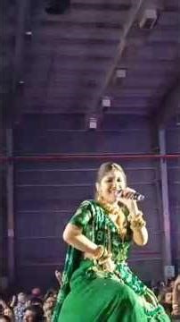 Shriya Pareek Live @ Nesco Garba 🔥 Mumbai Green Day Experience! | #Shorts249 | Mr Romeo YT
