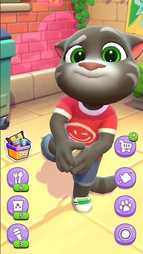 Talking Tom Cat #shorts #funny #viral #talkingtom #shortsfeed #trending #cat