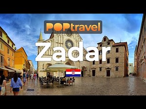 ZADAR, Croatia 🇭🇷- Around the Old Town - 4K 60fps (UHD)