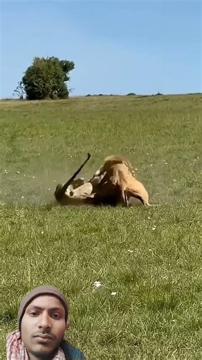 The lion vs lion danger super power fighting #viral #lion #shorts #animals #wildlife @Hasinbhai_3H