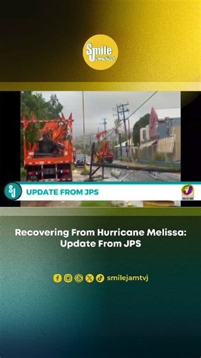 3.3K views · 28 reactions | Audrey Williams, Public and Media Relations Manager at the Jamaica Public Service, gave us an update on the island’s power situation and the ongoing restoration efforts following the impact of #HurricaneMelissa. #SmileJamaica #1MorningShow #DailyDoseOfAwesomeness #WakeUpAndSmile | Smile Jamaica - TVJ | Facebook
