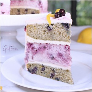 32K views · 939 reactions | Lemon Blueberry Cheesecake! | Gretchen's Vegan Bakery | Facebook