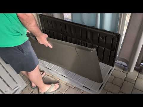 Rubbermaid Extra Large Deck Box 1st Impressions and Assembly