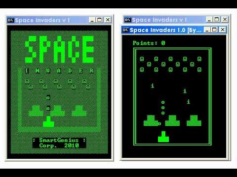 [Batch Game] Space Invaders Demo - by SmartGenius & Binary_Death