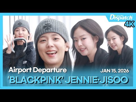 JENNIE·JISOO(BLACKPINK), SGBAC Departure