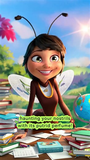 Meet the corpse flower #shorts #animation