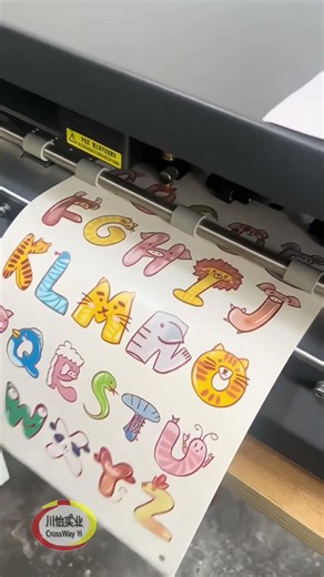 A3 size CCD Label Cutter Machine For Vinyl Sticker cutting