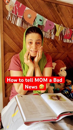 How to tell MOM a Bad News. 🤣😂 #funny #comedy #shorts #trending #viral #desi #ytshorts