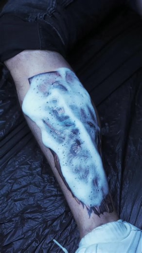 Neo-Traditional Tattoo REVEAL 🖊️ Book your appointment now - LINK IN BIO #blackandgreytattoo #realismtattoo #shading #finelinetattoo #finelineart #tattooartistry #art #bodyart #tattooart #tattooartist #ink #realismtattoo #tattooworld