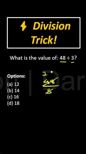 Divide Trick | Fastest Way to Divide Any Number | Lightning Speed Method! | #Shorts | Virakti Edu