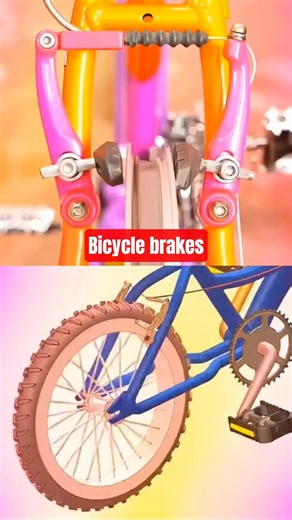 Bicycle brakes innovation . #solidworks #3d #design #autocad #engineering #mechanicalengineering