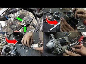 “How to Repair a Car Starter | Starter Reparing | How to make old Starter Motor Work like New