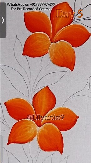 Fabric Painting for Beginners #artclass #fabricpainting