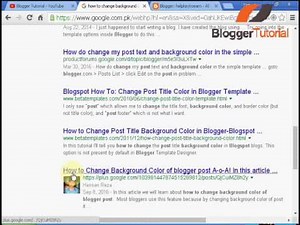 What is Permalink and how to create permalinks in blogger