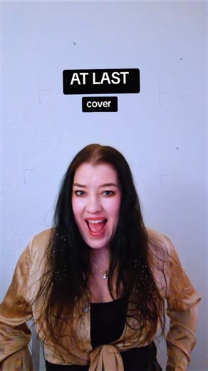 AT LAST coversong #greatmusic #popularsongs #lovesong #atlast #canzonedamore #music #singer #fyp