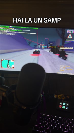 Hai pe blue bugged la un SAMP de Crăciun