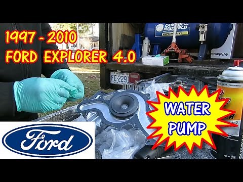1997-2010 Ford Explorer Water pump Replacement