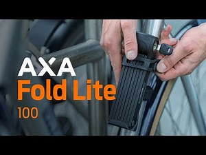 AXA Fold Lite 100 - Is a light weight folding lock for bicycles that are parked for a shorter period