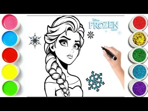 How to draw Eals Drawing painting and Coloring for kids and toddlers