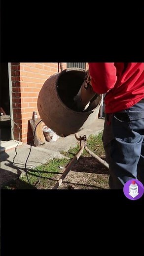 USO CORRECTO de HORMIGONERA #shorts #tips #construccion #consejos