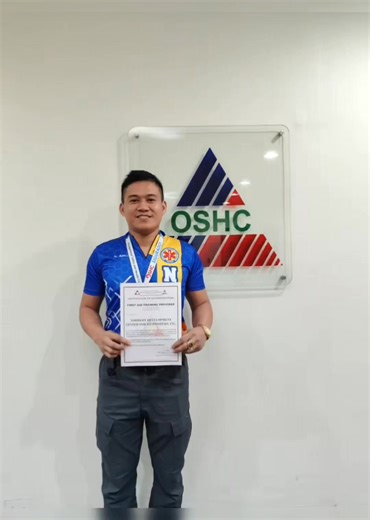 Enroll Now! DOLE-Accredited First Aid Training Provider (FATPro)! In Section 15 of Department Order 198, the IRR of Republic Act 11058, all workplaces shall have certified first aiders. Based on Department Order No. 235 S. 2022 (see photo), depending on the number of workers and risk-category, trainings can be on Emergency First Aid (1 day), Occupational First Aid (2 days) or Standard First Aid (4 days). BE A CERTIFIED FIRST AIDER Standard First Aid (SFA)Training Registration fee: Php 3,500.oo D