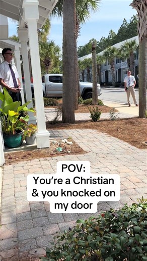 Confronting Door-to-Door Evangelists: A Personal Experience