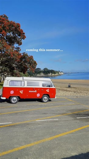 Moodi on Instagram: "This summer... A new favourite flavour is loading 🤭🍓🍉 And the Moodi Kombi is coming to a town near you with FREE soda... What stops should we add to this summer roadie?!👇"