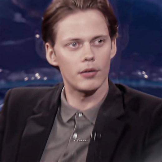 Bill Skarsgård's Captivating Eyes