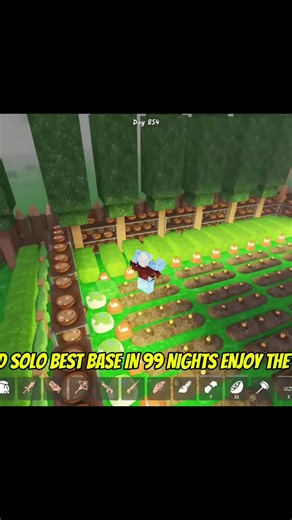 Building a Best Base in 99 Nights in The Forest