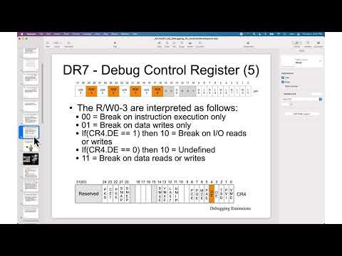 Debugging - Hardware Breakpoints - Lab Walkthrough: Checking Debug Registers in WinDbg