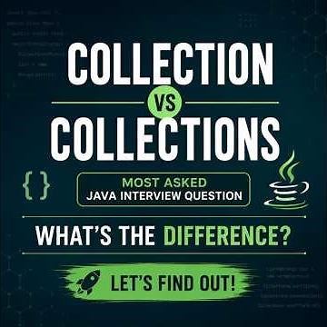 Collection vs Collections in Java | Most Asked Interview Question #javainterview