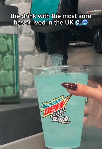 Aura Farming at Taco Bell with Baja Blast