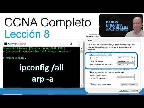 CCNA Completo | Leccion 8 | Configuración de IPv4 en Windows 10