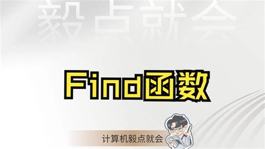 Find函数