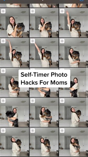 Self-Timer Photo Hacks For Moms