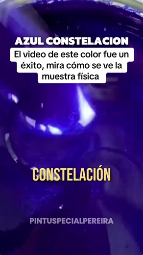 Azul constelación, es un azul candy camaleón desarrollado por Pintuspecial y aunque el video anterior fue muy exitoso no teníamos muestra física, así que este es el resultado #azulcamaleon #candyazul #pereira #colombia🇨🇴 #coloristaprofesional