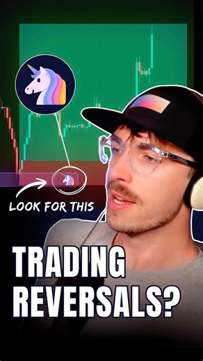 This is EXACTLY what you look for when trading reversals 🦄 | #crypto #shorts #tradingtips #trading
